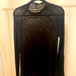 Free people sheer turtleneck size M